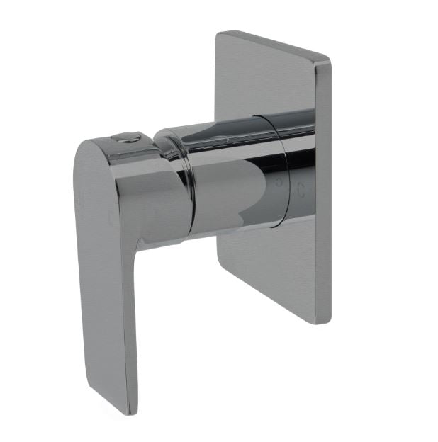 The Gabe Leva Brushed Nickel Wall Mixer