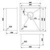 Gunmetal 380 sink