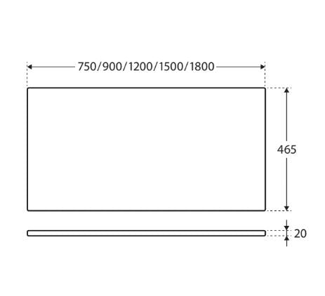 Calacutta Marble Flat Stone Top