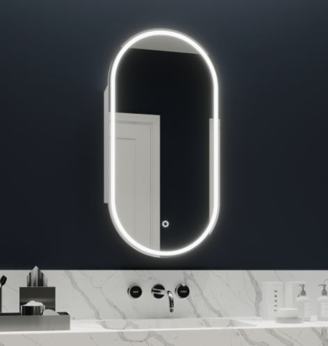 Remer 450 Capsule LED Shaving Cabinet