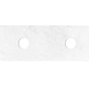 Chloe Matte White 1500mm Curve Vanity