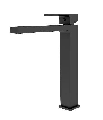 Ceilia Tall basin mixer- Matte Black - Bayside Bathroom