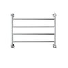 Lillian 600 x 458 Chrome Heated Towel Rail