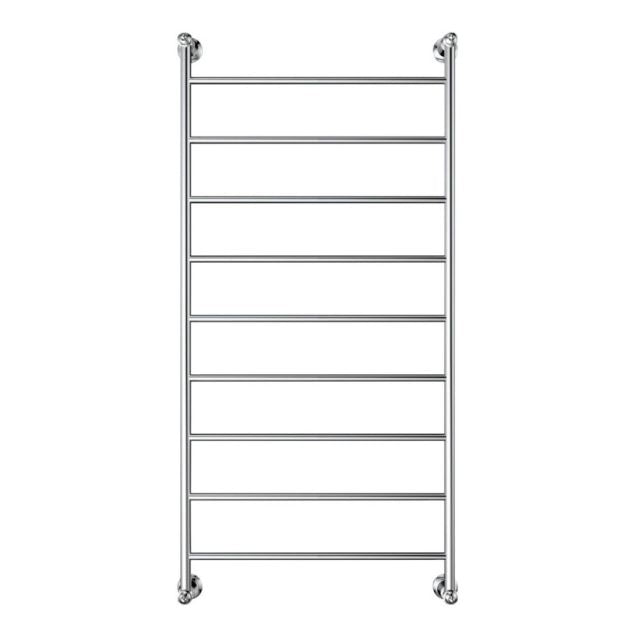 Lillian 600 x 1208 Chrome Heated Towel Rail