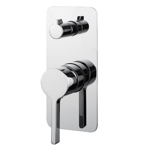 Gillian Shower Mixer With Diverter  - Chrome