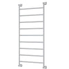 Lillian 600 x 1208 Chrome Heated Towel Rail