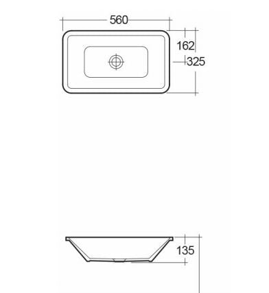 RAK Chamelion Inset Basin