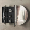 Chloe Curved 1500 Mirror Cabinet