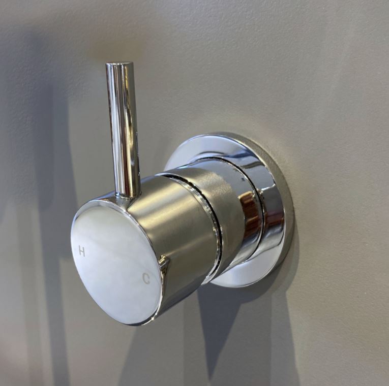 New York Wall Mixer- Gun Metal