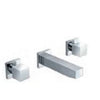 Cubo Bath Tap Set