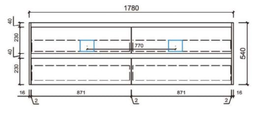 Coco 600-1800mm Wall Hung Vanity