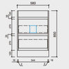 Coco Floorstanding Vanity 600mm-1800mm