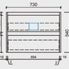 Coco 600-1800mm Wall Hung Vanity