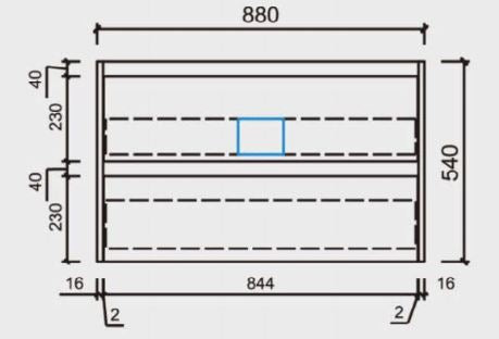 Coco 600-1800mm Wall Hung Vanity