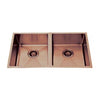 Copper Handmade Double Bowl Kitchen Sink