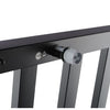 Cubo Black 600 Square 9 Bar Heated Towel Rail