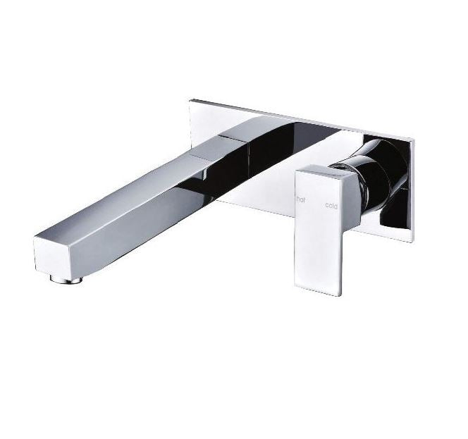 Cubus Wall Mixer W/ Spout