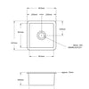 Cusine 460 sink