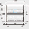 Daisy 600mm -1800mm Wall Hung Vanity