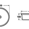 Daisy II 420 Undermount Basin
