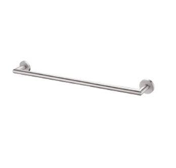 Dolce Single Towel Rail  - Brushed Nickel - Bayside Bathroom