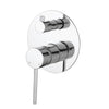 Round Mini Shower mixer Divertor - Chrome