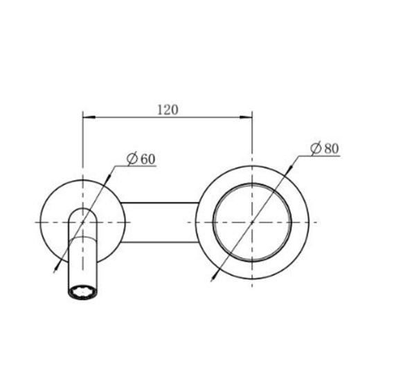Diamond Bath Mixer Set- Brushed Nickel
