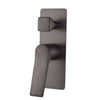 Rushy Wall Mixer With Diverter - Gunmetal - Bayside Bathroom