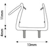 3mm PVC Under Door Water Seal