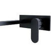 Ecco Wall Basin mixer - Matte Black