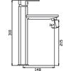 Elegant Tall Basin mixer-Matte Black