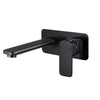 Elegant Wall mixer w/ Spout- Matte Black