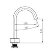 Element Basin Tap Set- Brushed Nickel