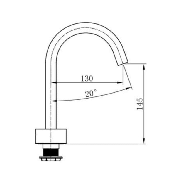 Element Basin Tap Set- Brushed Nickel