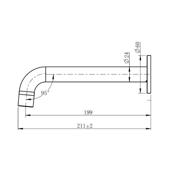 Element Wall Basin Mixer Set