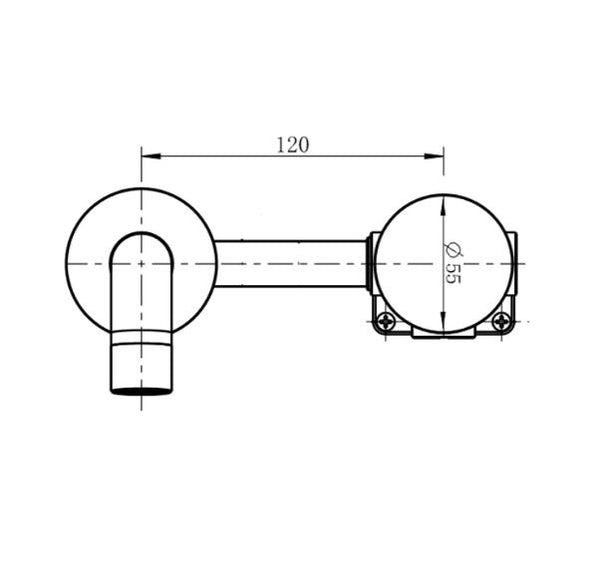 Element Wall Basin Mixer Set