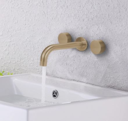 Element Bath Tap Set- Brushed Nickel
