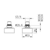 Element Basin Tap Set- Brushed Nickel