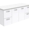 Elka 1500mm Wall Hung Vanity With Stone Top