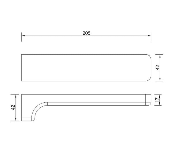 Eneo Wall Mounted Bath Spout