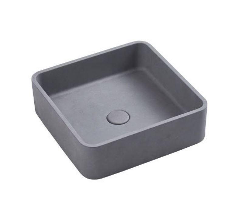 Concrete 390 Basin - French Grey
