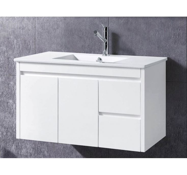 Florence 900mm Slimline Wall Hung Vanity