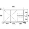Porta Matte Grey Wall Hung Vanity 600mm-1800mm