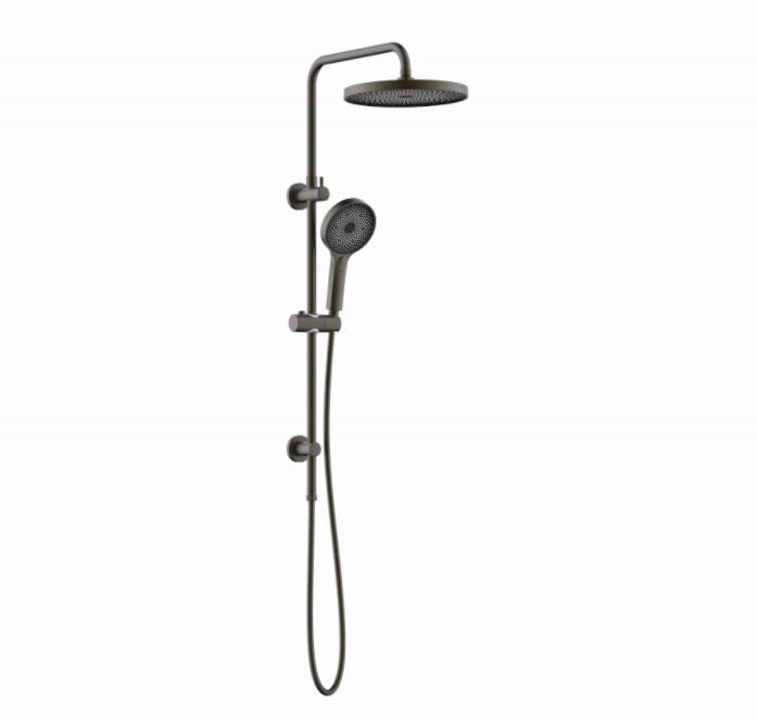 Gabe Gunmetal Shower Set