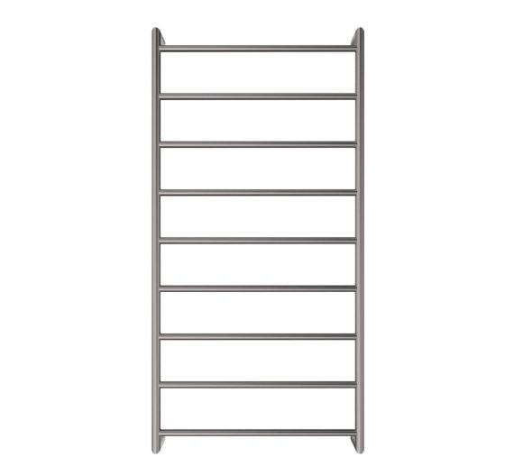 Kaya 600x1200mm Heated Towel Rail Gummetal