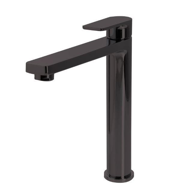 The Gabe Leva Gunmetal Tall Basin Mixer