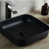 Harper Square Black Above Counter Basin