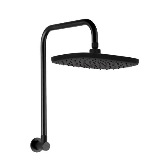 Huntingwood Wall Shower- Matte Black
