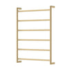 Kaya 600x800mm Heated Towel Rail Brushed Brass