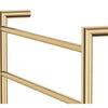 Kaya 600x800mm Heated Towel Rail Brushed Brass
